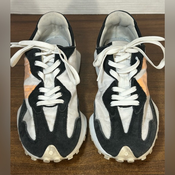 New Balance 327 Men’s 8.5 White Orange Black MS327SO - Picture 2 of 8